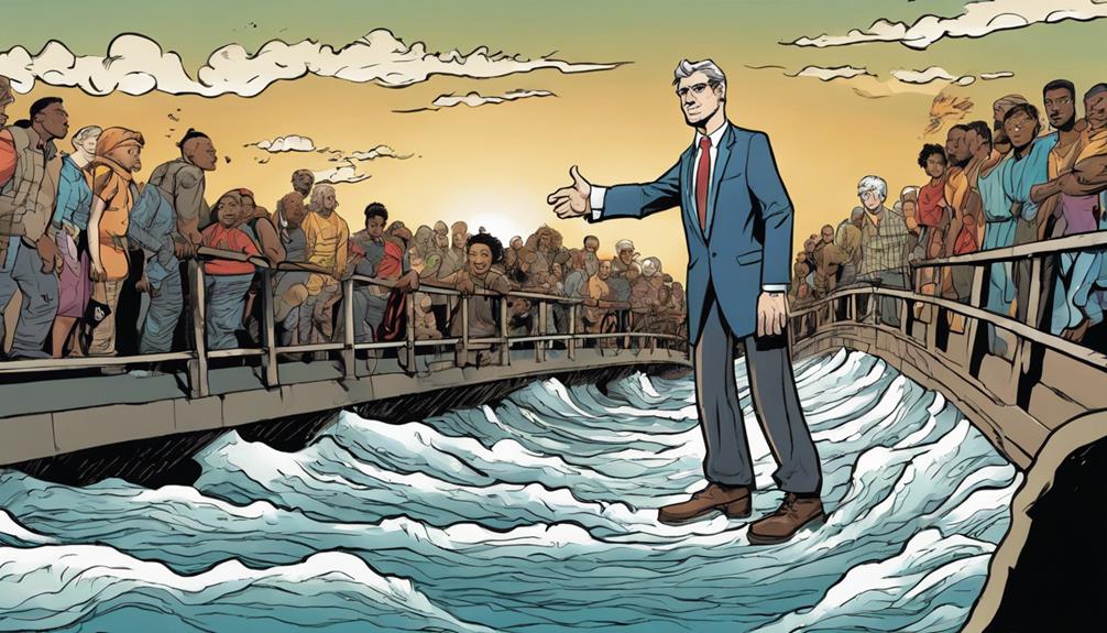 Navigating Change: Leadership in Times of Uncertainty 5 establishing lasting relationships slowly