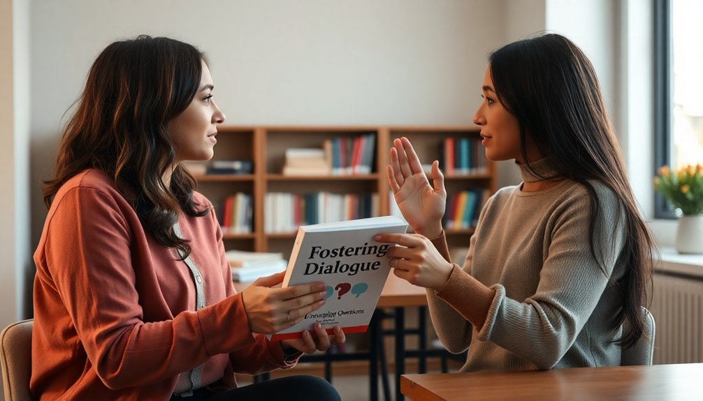 encouraging dialogue through questions
