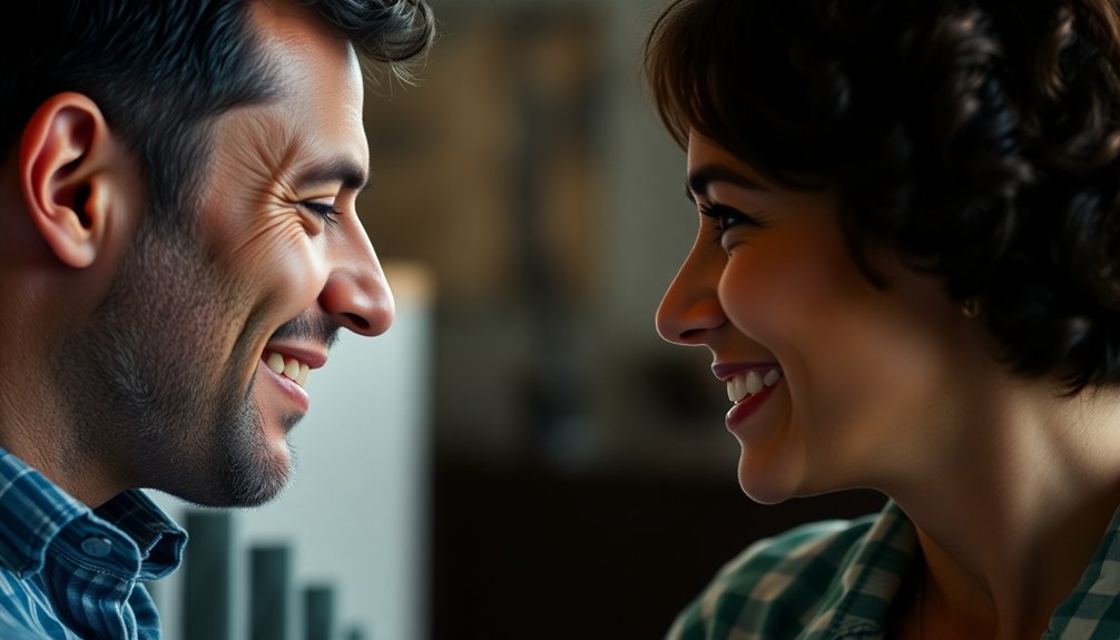 smiling enhances conversational communication