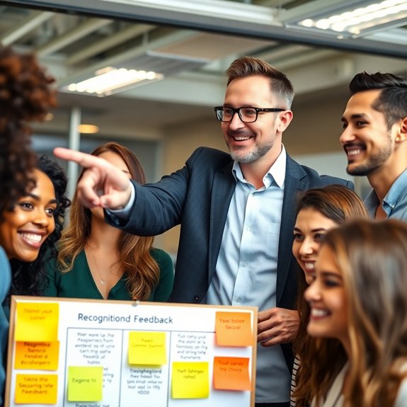 recognition enhances team morale