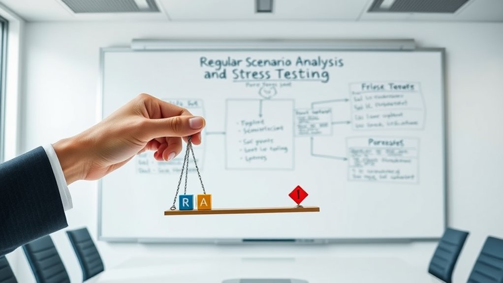 regular scenario analysis testing