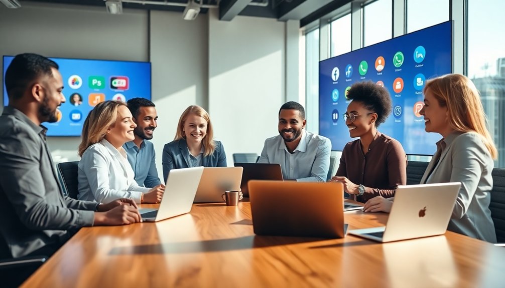 select appropriate communication tools