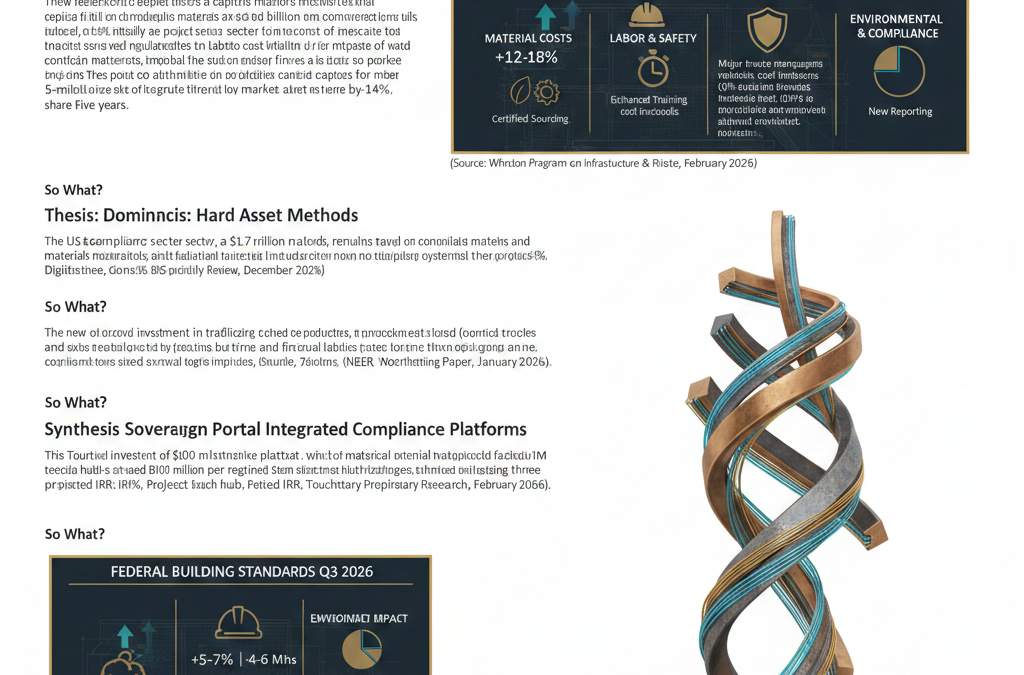 New Federal Compliance Standards Set to Reshape US Construction Operations by Q3 2026