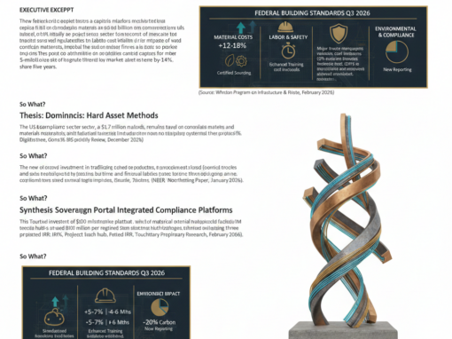 New Federal Compliance Standards Set to Reshape US Construction Operations by Q3 2026