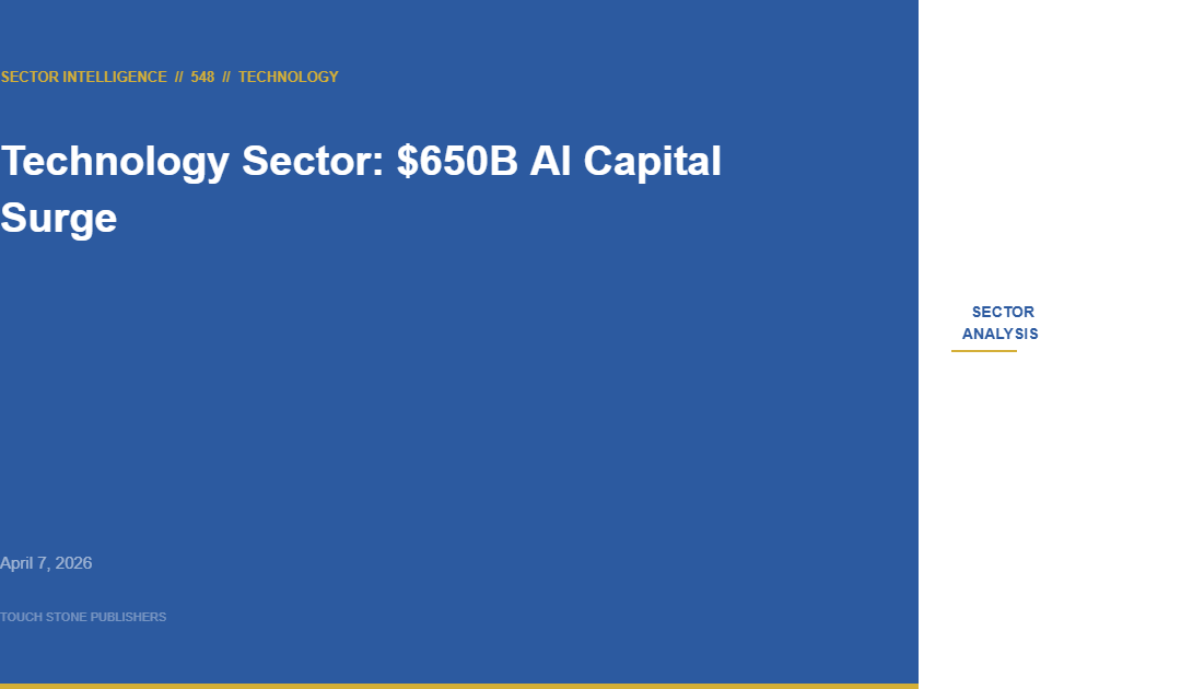Technology Sector Intelligence: The $650 Billion AI Capital Commitment, April 2026