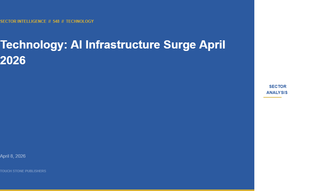 Technology Sector Intelligence: AI Infrastructure Capital Surge Meets Regulatory Convergence — April 2026