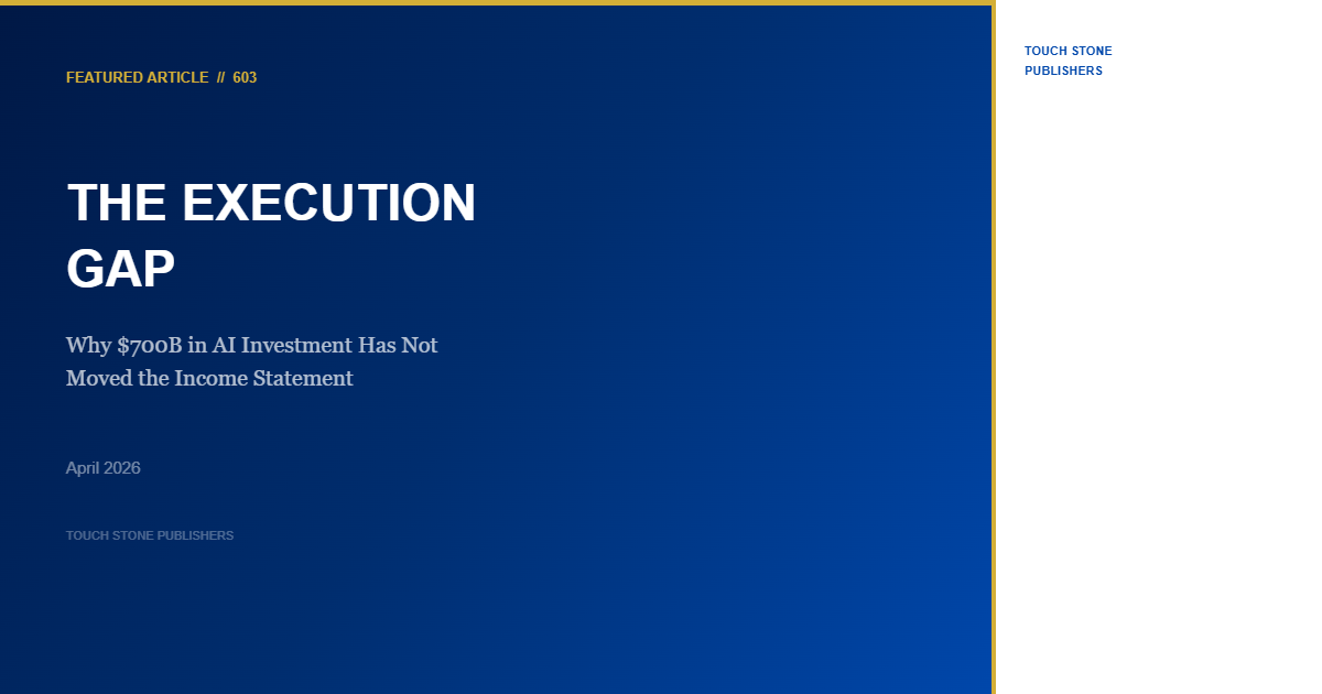 The Execution Gap: Why $700 Billion in AI Investment Has Not Moved the Income Statement