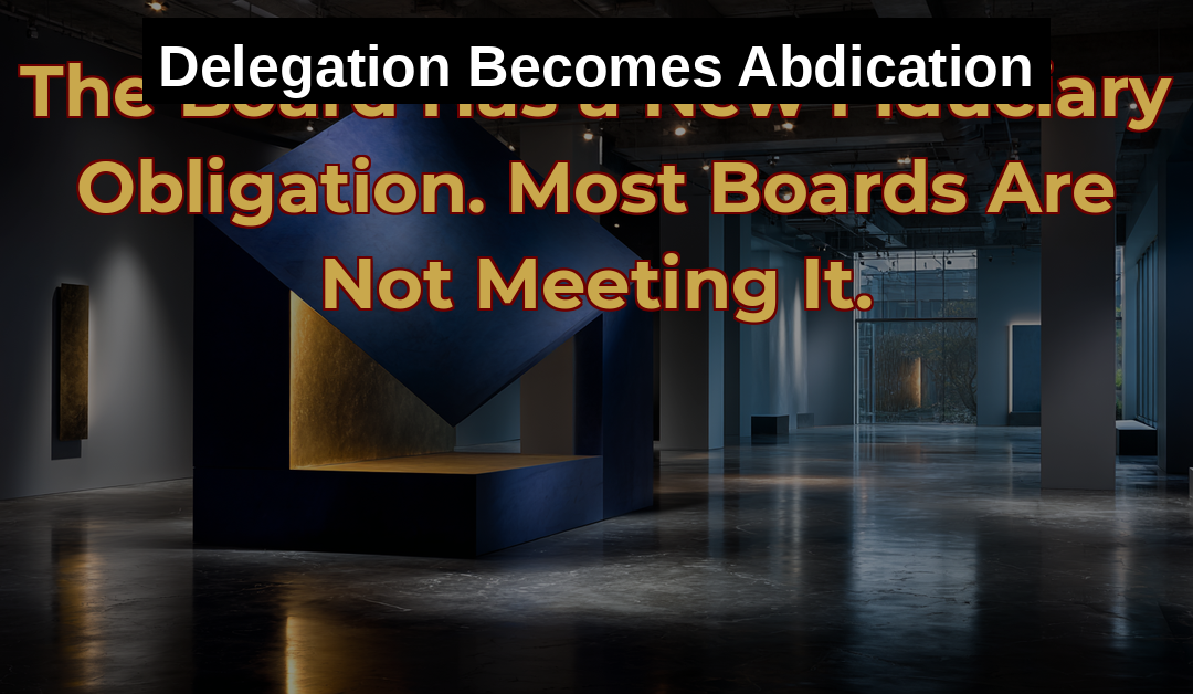 Delaware Court of Chancery: board oversight duty after transaction approval — Delegation Becomes Abdication, YWCA v. Hatteras Funds 2026