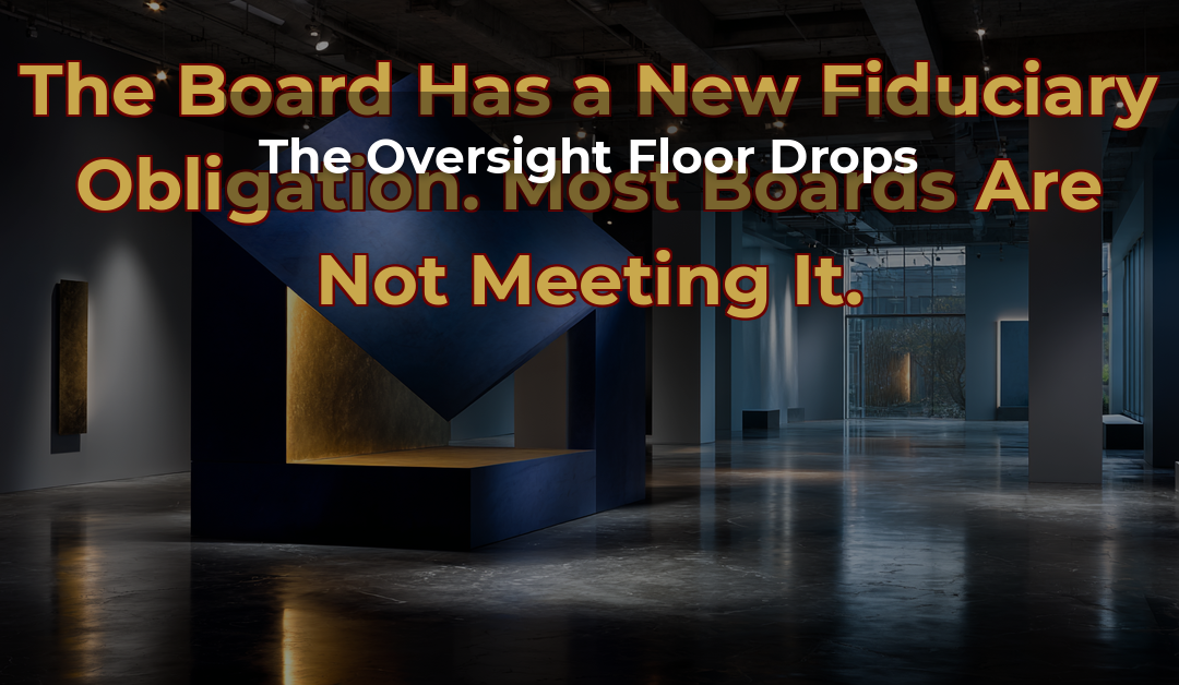 The Oversight Floor Drops