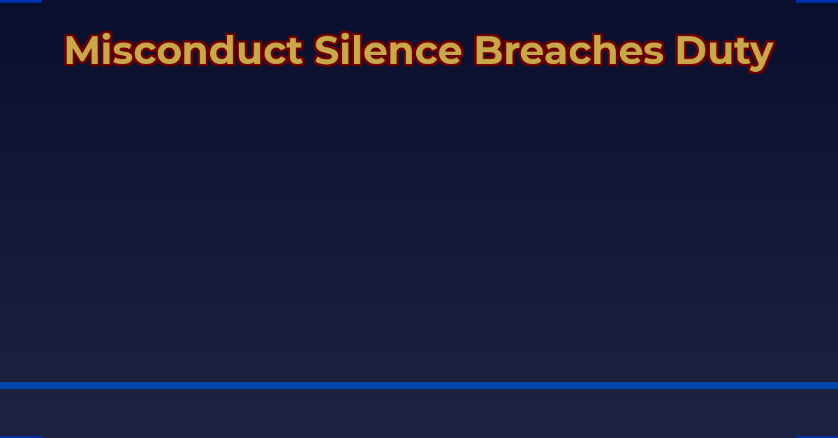 Delaware Chancery holds that board silence on sexual misconduct red flags constitutes a breach of fiduciary duty.