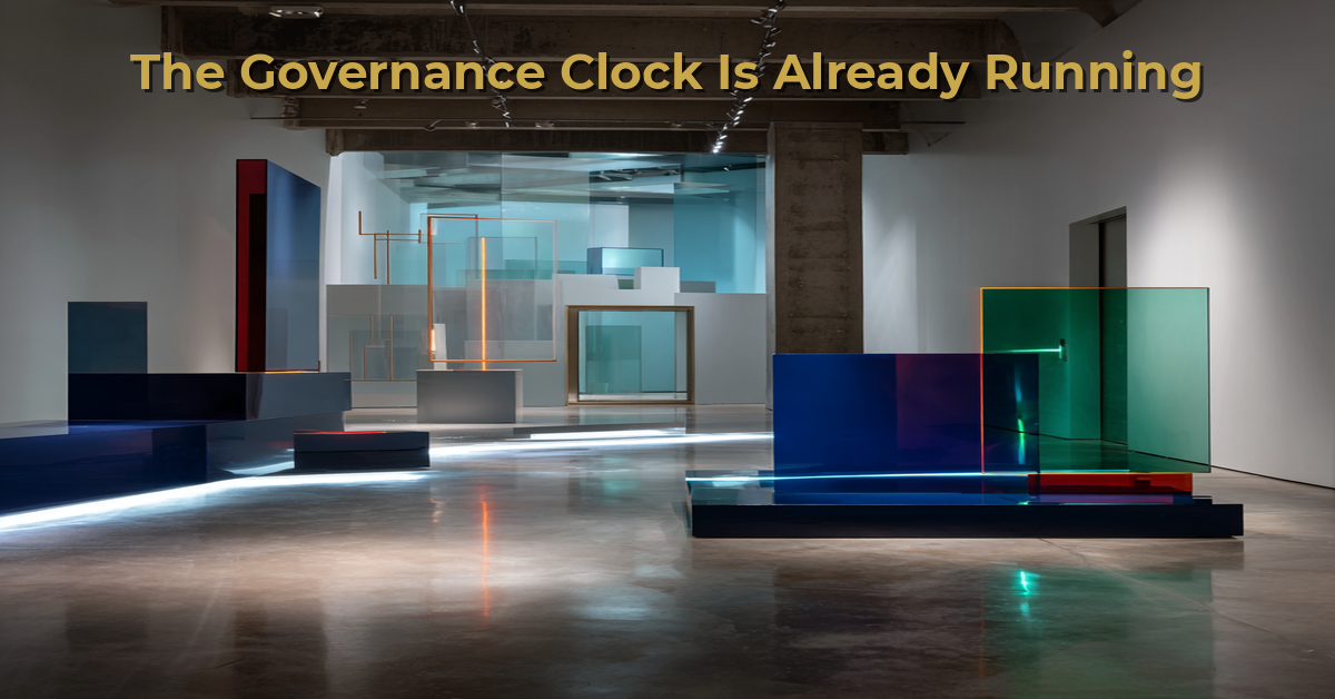 The Governance Clock Is Already Running 1 The Governance Clock Is Already Running