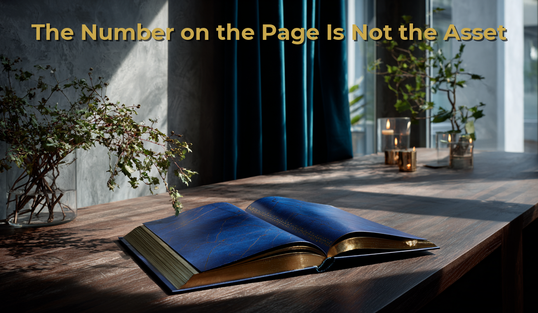 The Number on the Page Is Not the Asset