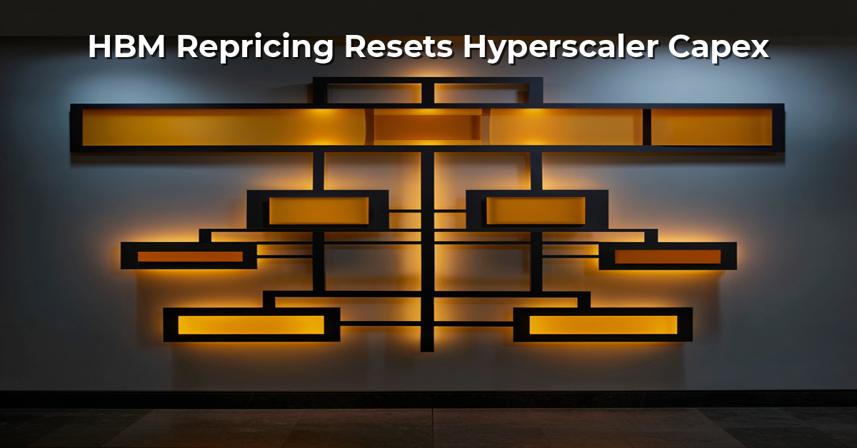 OFFICIAL STRATEGIC PORTAL 2026 5 HBM Repricing Resets Hyperscaler Capex - Sector Intel Daily Technology Brief