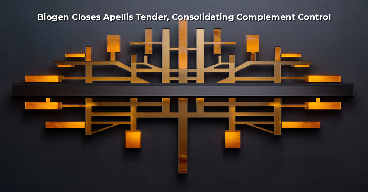 OFFICIAL STRATEGIC PORTAL 2026 3 Sector Intelligence: Biogen closes Apellis acquisition, consolidating complement inhibitor leadership in geographic atrophy and nephrology