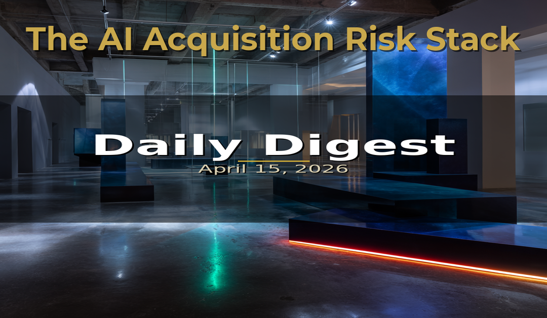 The AI Acquisition Risk Stack: Where the Premium Goes When the Insurance Disappears