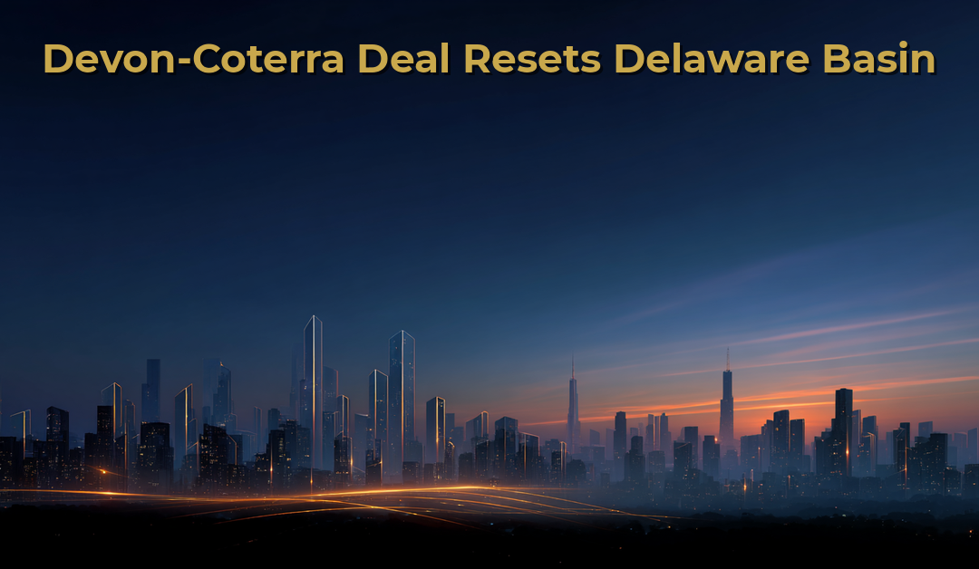 Devon-Coterra Deal Resets Delaware Basin E&P Economics