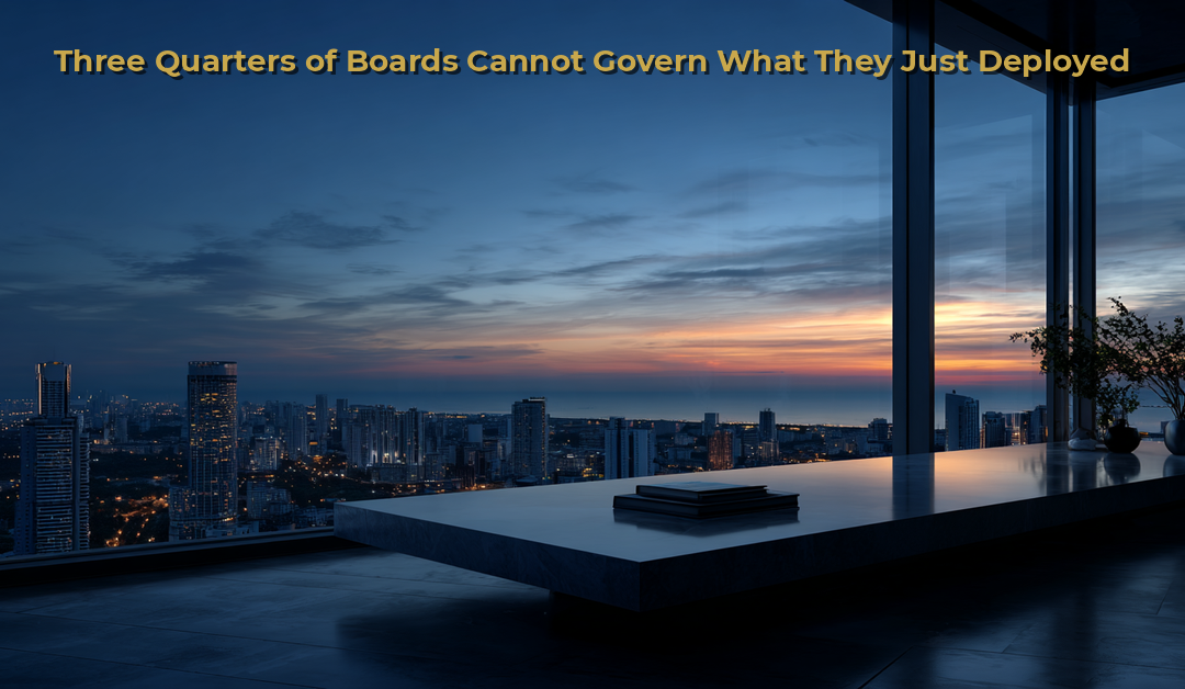 Three Quarters of Boards Cannot Govern What They Just Deployed
