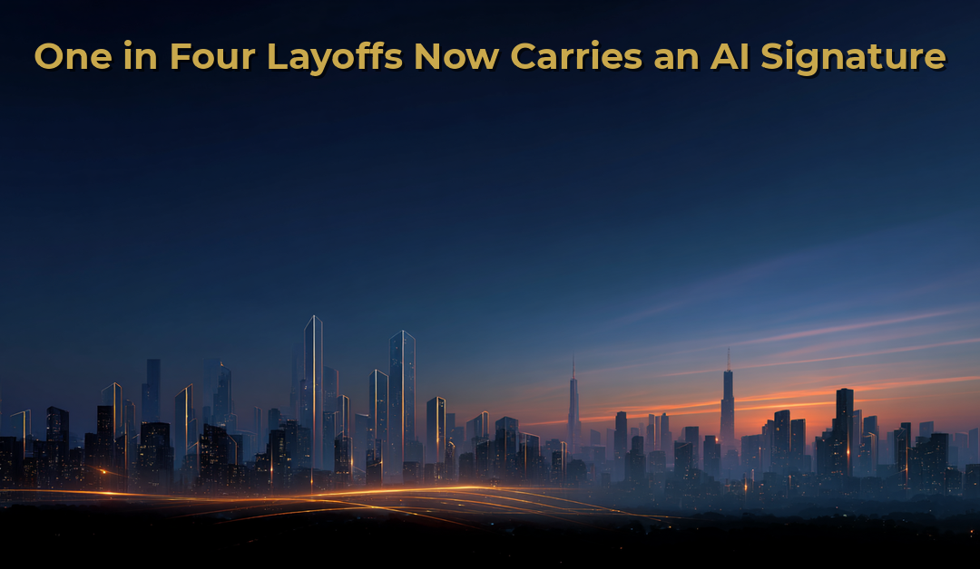 One in Four Layoffs Now Carries an AI Signature — and the Repeal That Changes Nothing