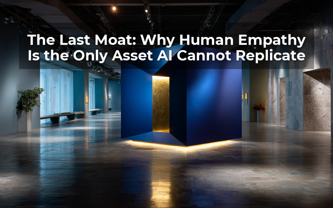The Last Moat: Why Human Empathy Is the Only Asset AI Cannot Replicate