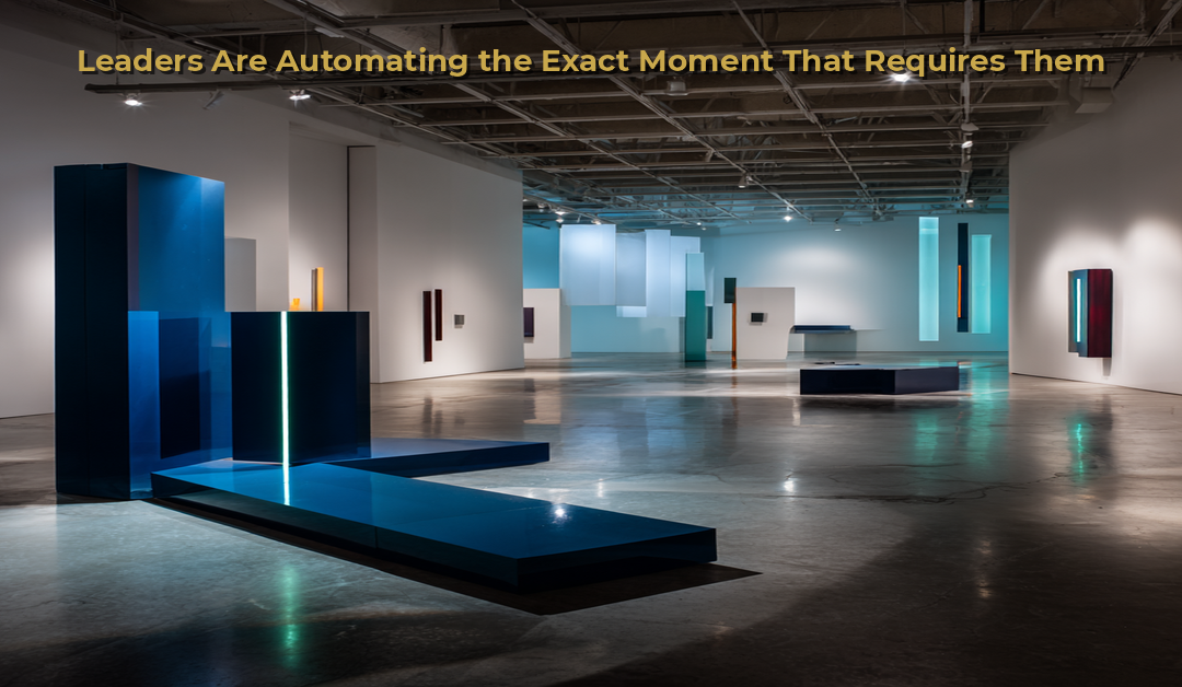 Leaders Are Automating the Exact Moment That Requires Them