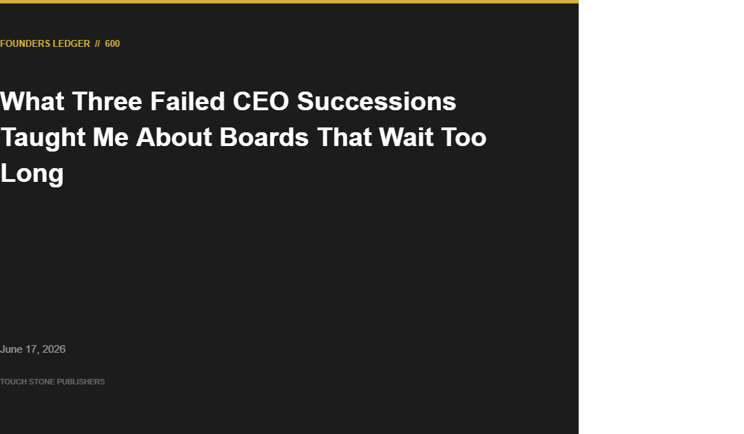 The Question Board Chairs Stop Asking Out Loud