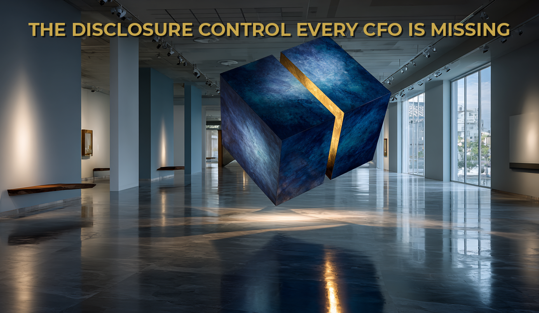 The Disclosure Control Every CFO Is Missing: How Verified Ethics Architecture Now Determines Valuation Access