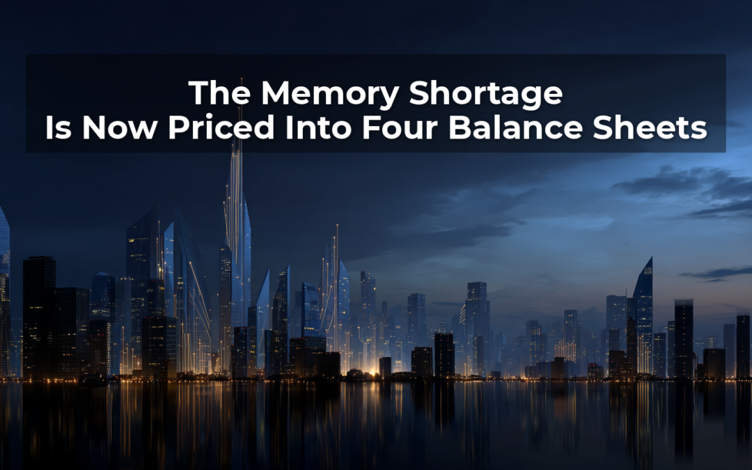 The Memory Shortage Is Now Priced Into Four Balance Sheets