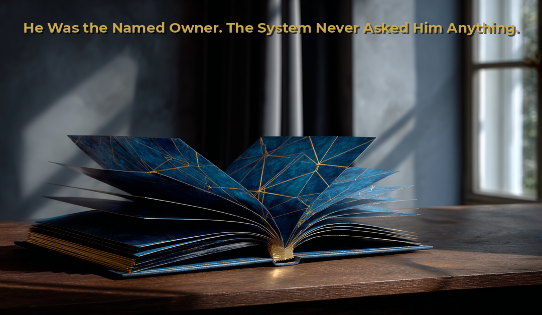 He Was the Named Owner. The System Never Asked Him Anything.
