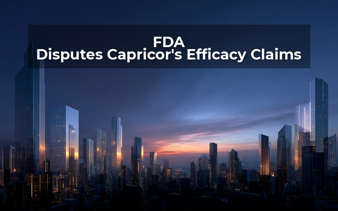 FDA Briefing Contradicts Capricor’s Deramiocel Efficacy Claims