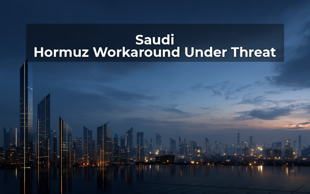 Houthi Strikes Threaten Saudi Arabia’s Own Hormuz Workaround