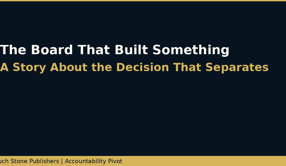 The Board That Built Something