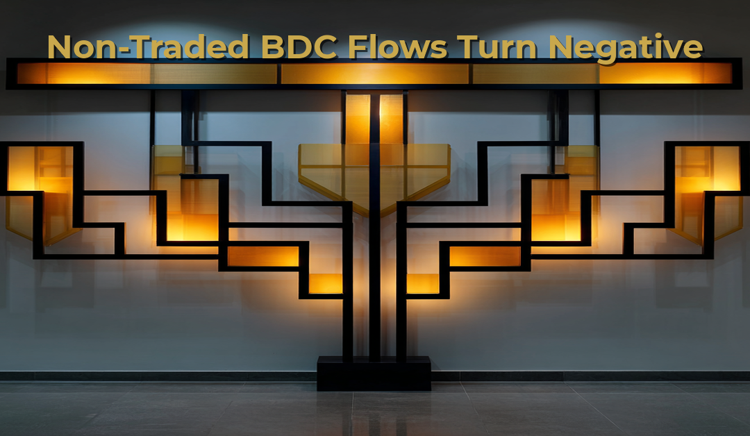 BCRED’s August Tender Opens With Non-Traded BDC Flows Already Net Negative