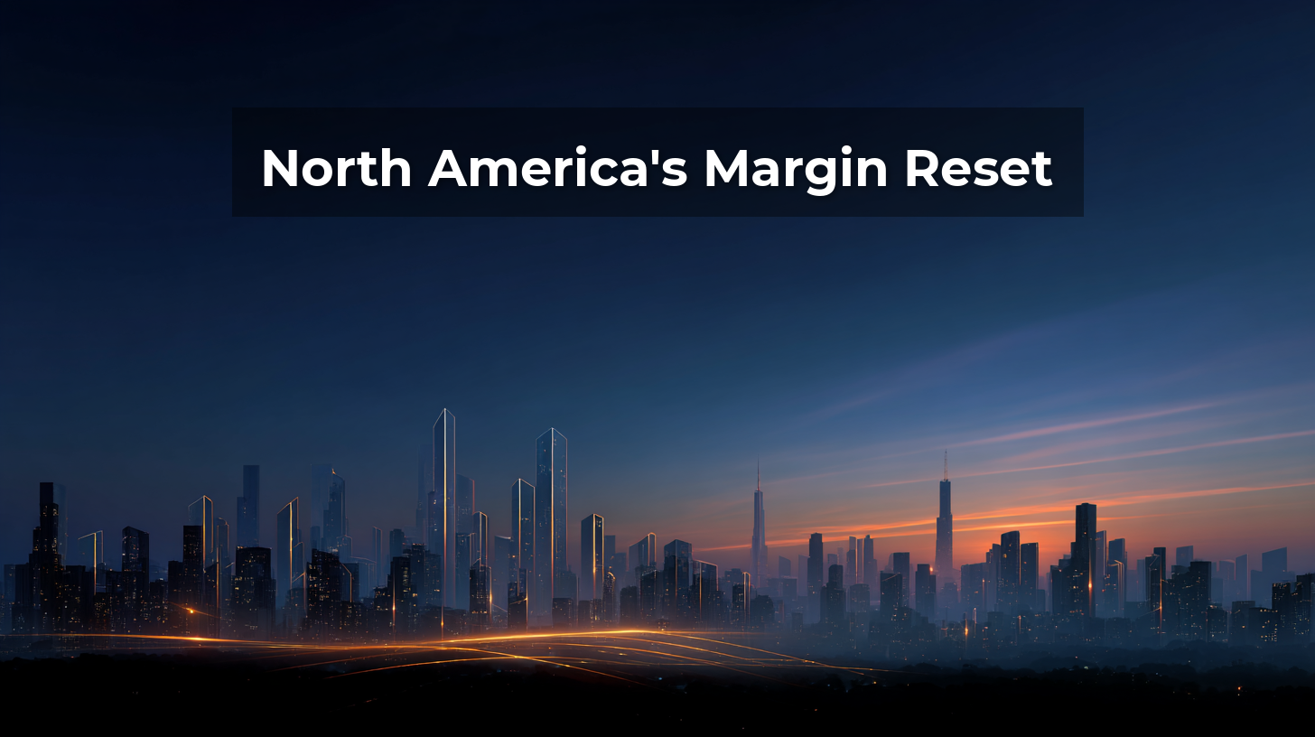 Enhancing Employee Engagement and Motivation: The Hidden Crisis in the Workplace 1 Abstract city skyline at dusk, representing PepsiCo's North America margin reset